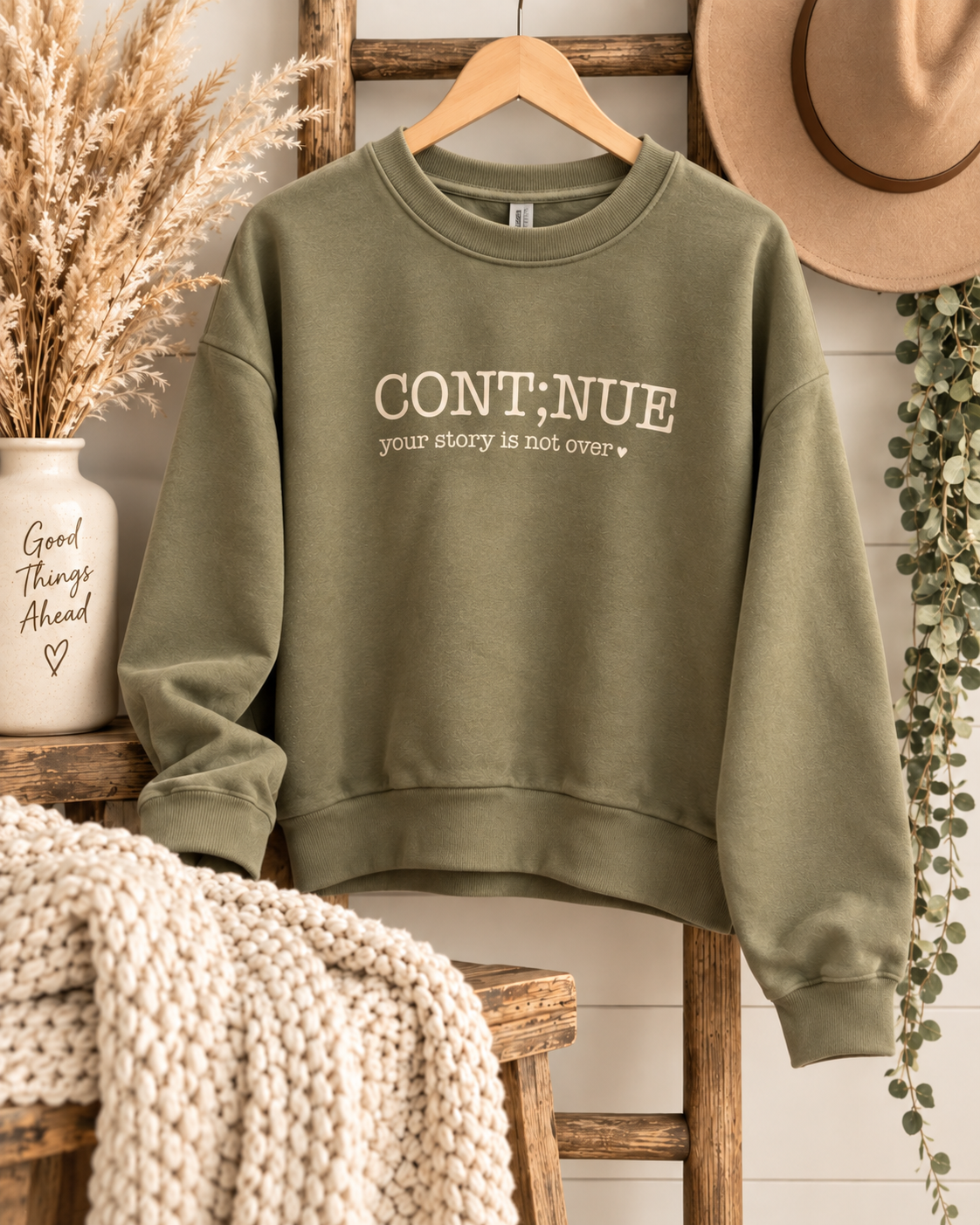 Your Story Is Not Over Crewneck