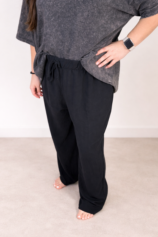 Wide Leg Lightweight Pants