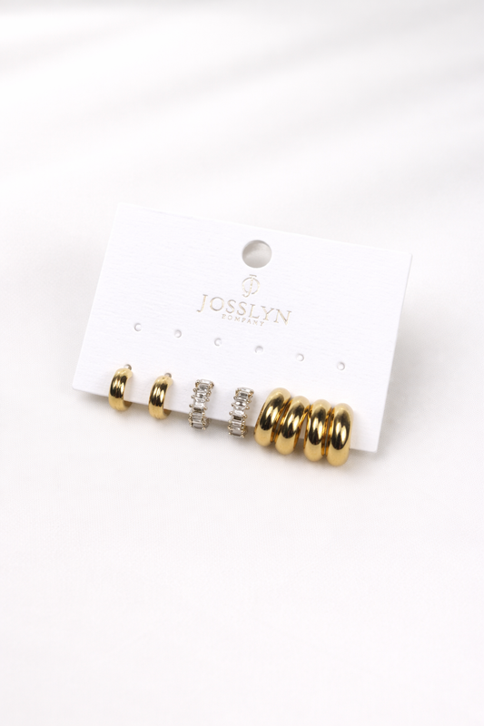 Elegant Gold Trio Set